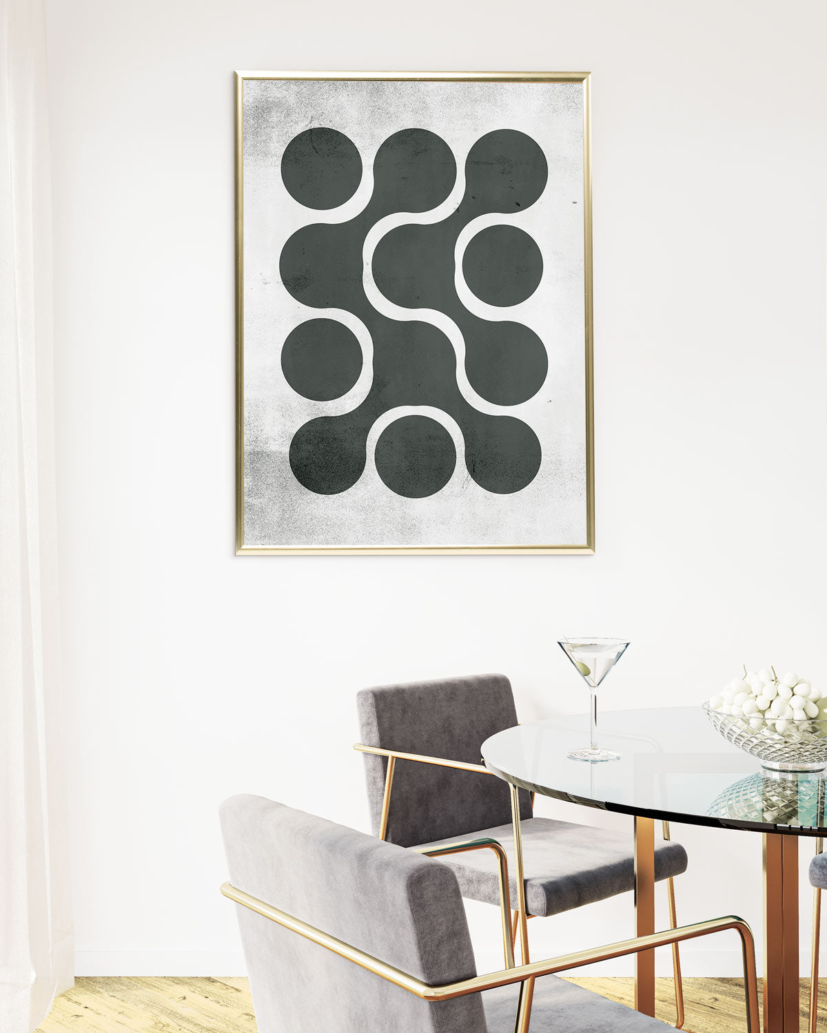 poster astratto flusso, decorazione casa ideale per ambienti moderni 
