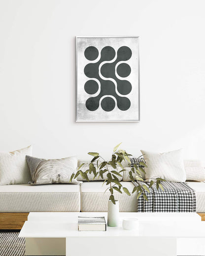 poster astratto flusso, decorazione casa ideale per ambienti moderni 