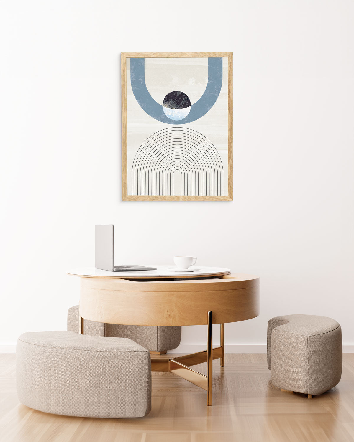 poster astratto sospeso, decorazione casa ideale per ambienti moderni 