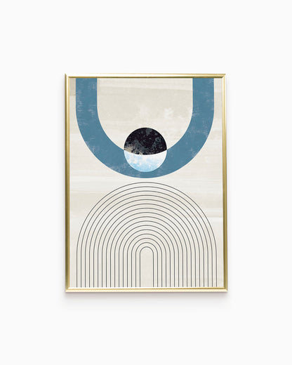 poster astratto sospeso, decorazione casa ideale per ambienti moderni 