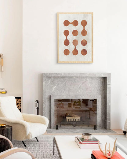 poster astratto connessioni, decorazione casa ideale per ambienti moderni 