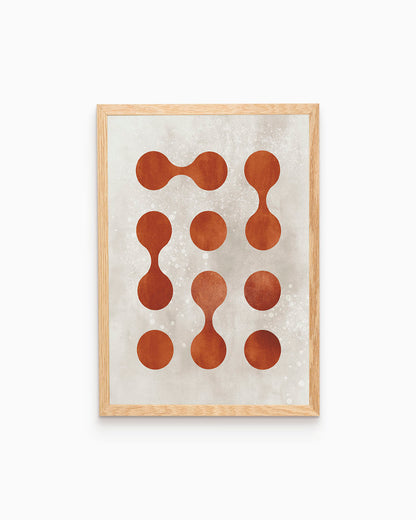 poster astratto connessioni, decorazione casa ideale per ambienti moderni 