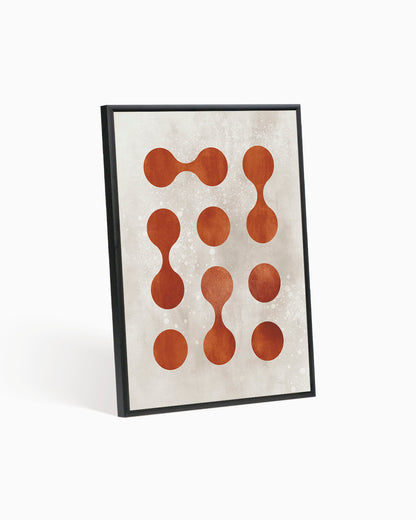 poster astratto connessioni, decorazione casa ideale per ambienti moderni 