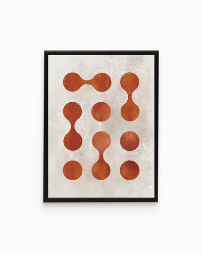 poster astratto connessioni, decorazione casa ideale per ambienti moderni 
