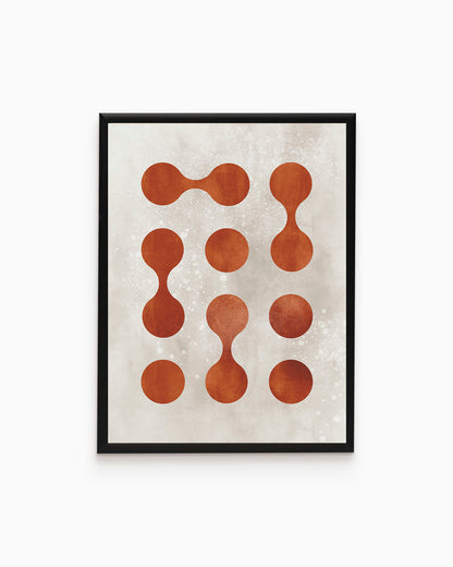 poster astratto connessioni, decorazione casa ideale per ambienti moderni 