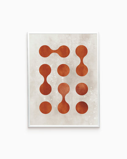 poster astratto connessioni, decorazione casa ideale per ambienti moderni 