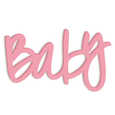 Scritta in legno Kids Baby