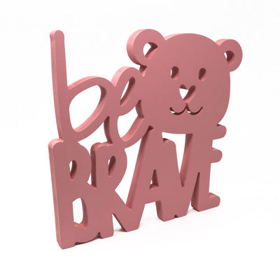 Targa da appoggio Kids Be Brave