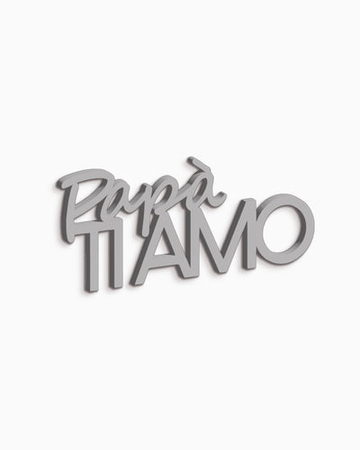 Targa in Legno Papà ti amo