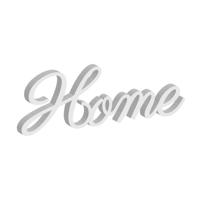 Targa da Appoggio Home