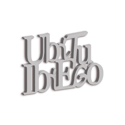 Targa in Legno Ubi tu ibi ego