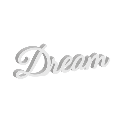 Targa in Legno - Dream