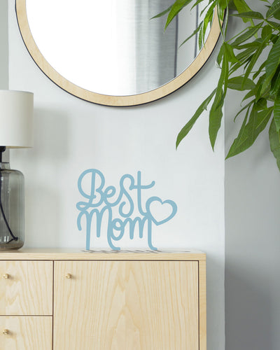 Targa in Legno Best Mom