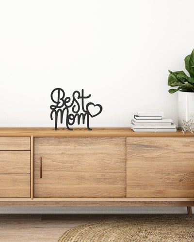 Targa in Legno Best Mom