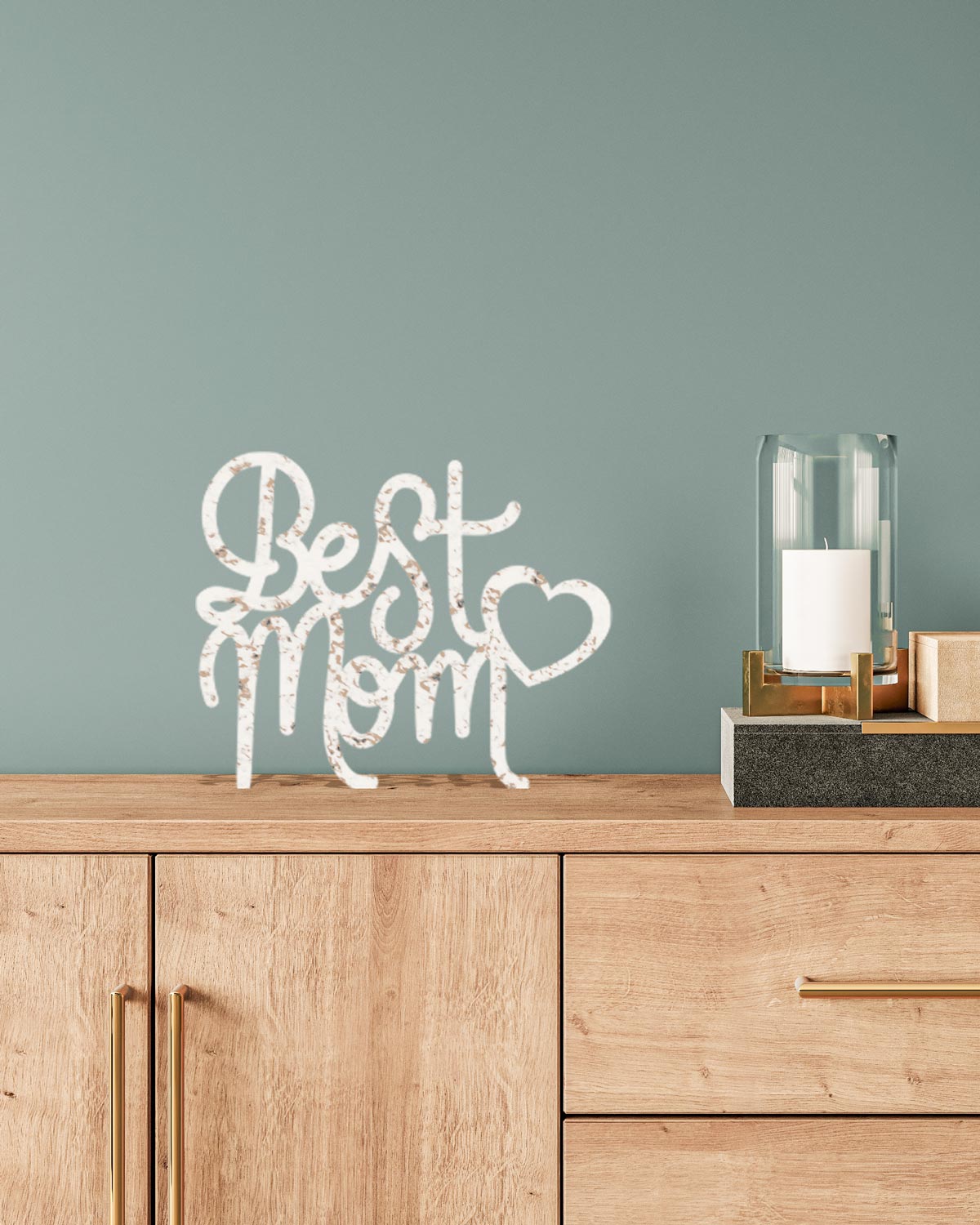 Targa in Legno Best Mom