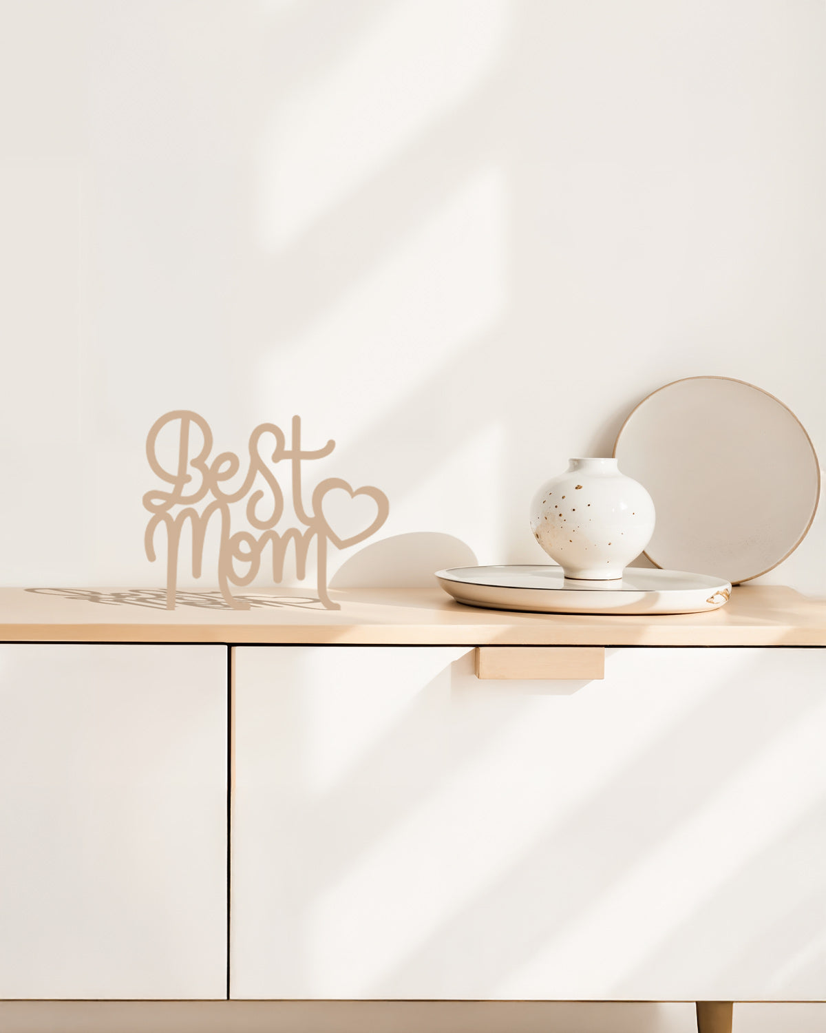 Targa in Legno Best Mom
