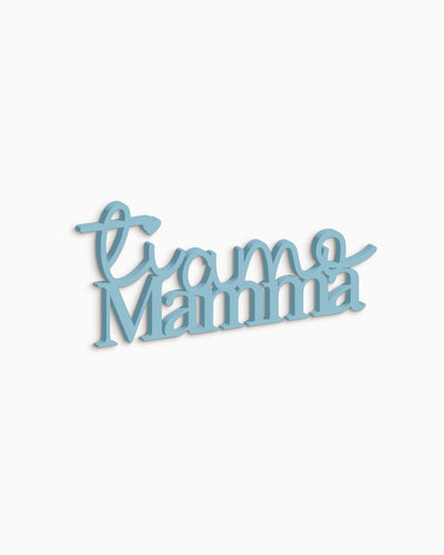 Targa in Legno Ti Amo Mamma