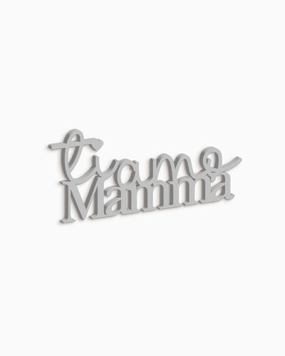 Targa in Legno Ti Amo Mamma