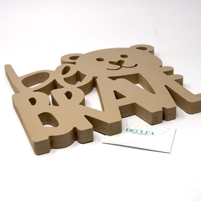 Targa da appoggio Kids Be Brave