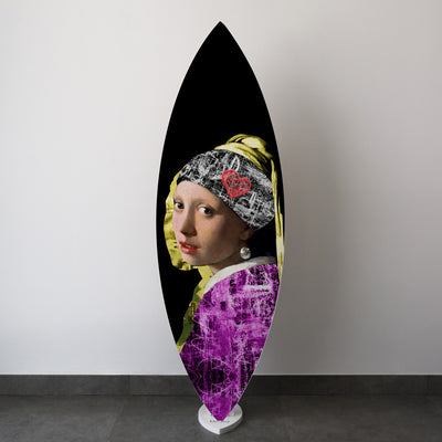 Surfboard Grunge pearl