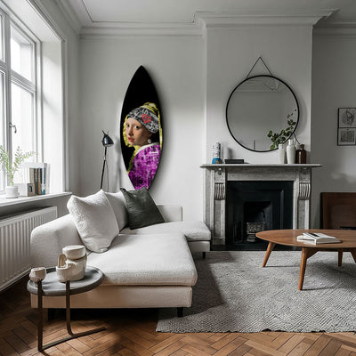 Surfboard Grunge pearl