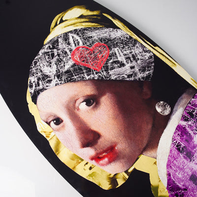 Surfboard Grunge pearl