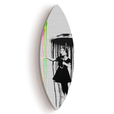 Surfboard Umbrella girl