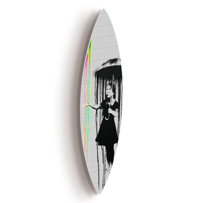 Surfboard Umbrella girl
