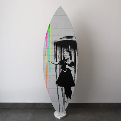 Surfboard Umbrella girl