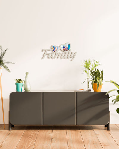 Tavoletta Family foto cuori