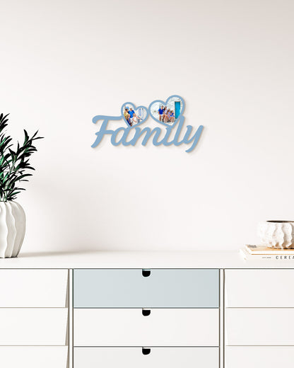 Tavoletta Family foto cuori