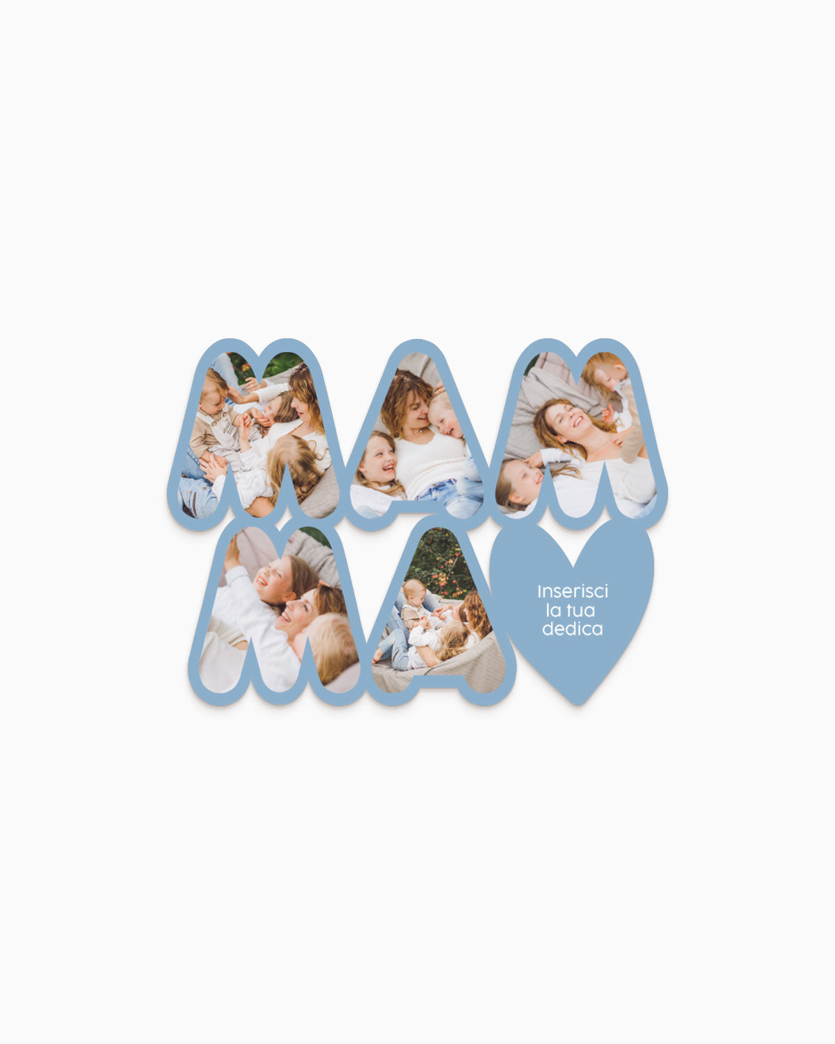 Tavoletta Mamma foto con dedica