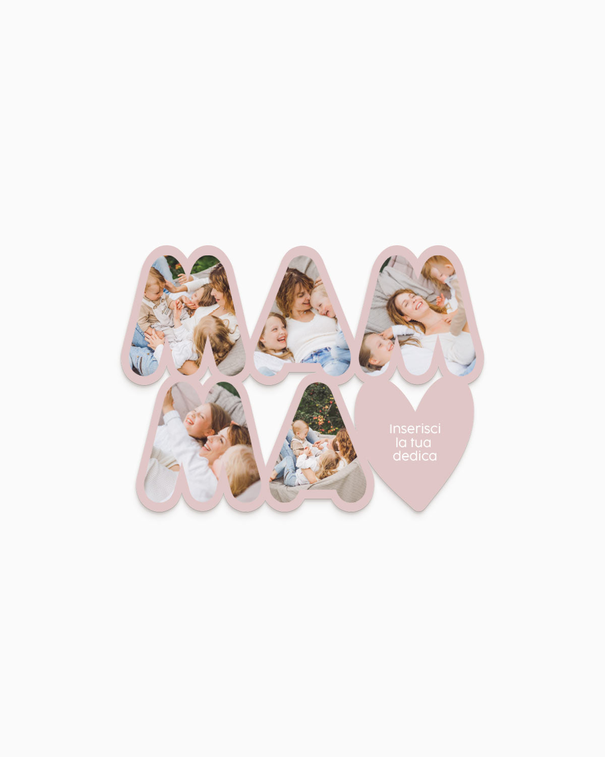 Tavoletta Mamma foto con dedica