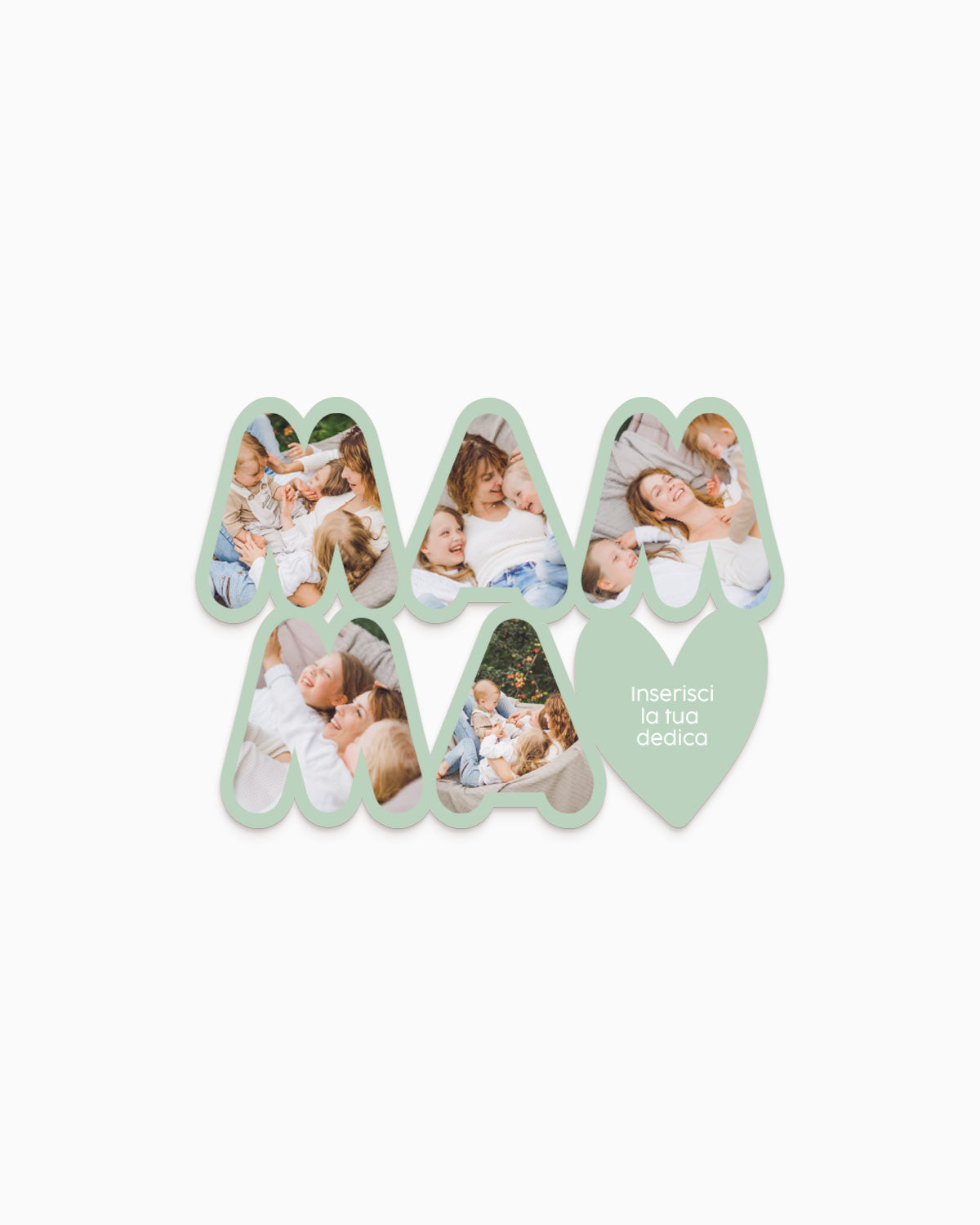 Tavoletta Mamma foto con dedica