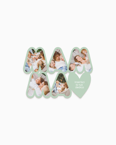 Tavoletta Mamma foto con dedica