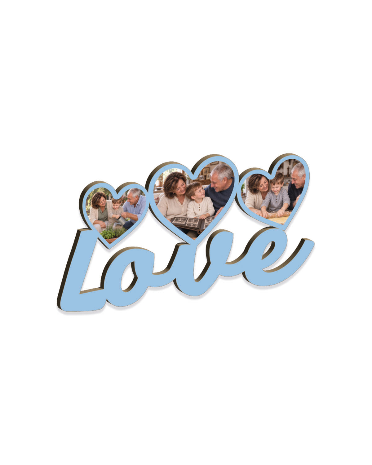 Tavoletta Love foto cuori
