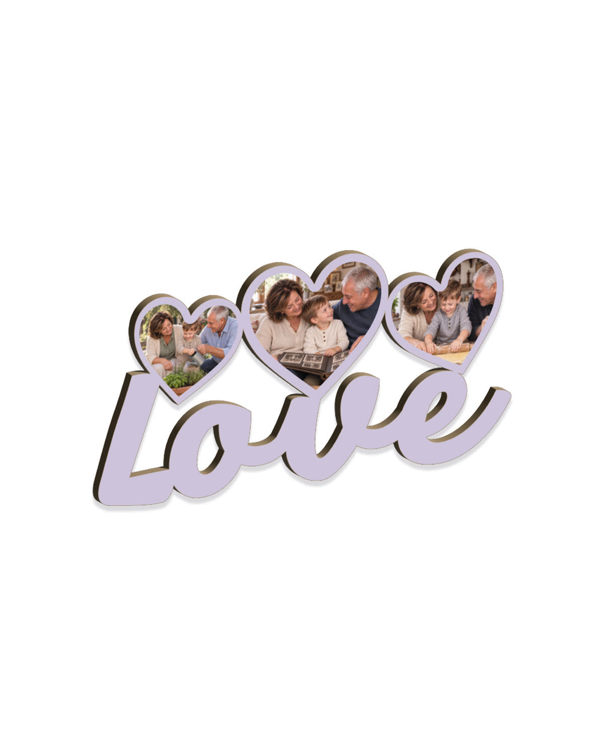 Tavoletta Love foto cuori