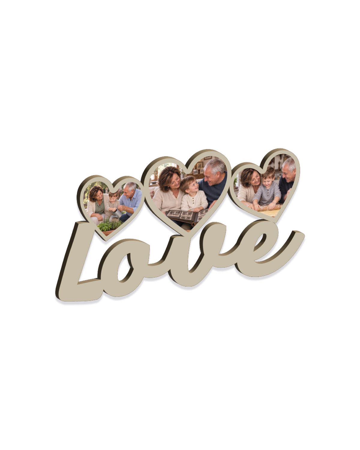 Tavoletta Love foto cuori