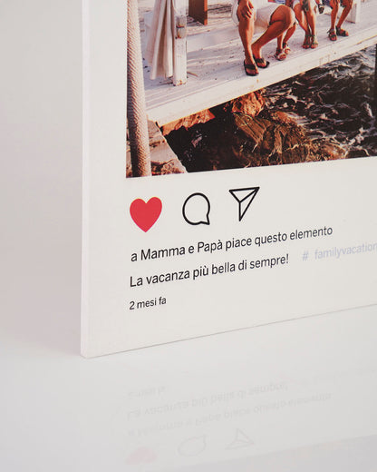 Tavoletta Foto personalizzata Making memories