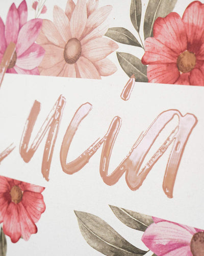 Tavoletta con Cornice Nome Personalizzato