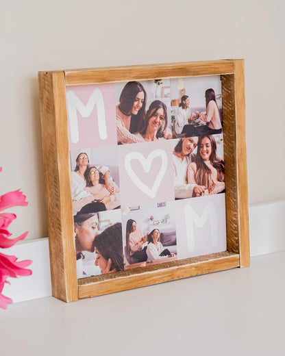 Tavoletta Foto personalizzate con Cornice in Legno