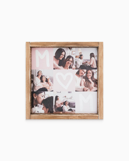 Tavoletta Foto personalizzate con Cornice in Legno