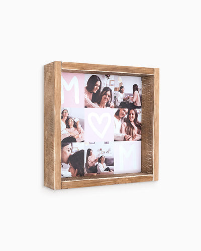 Tavoletta Foto personalizzate con Cornice in Legno