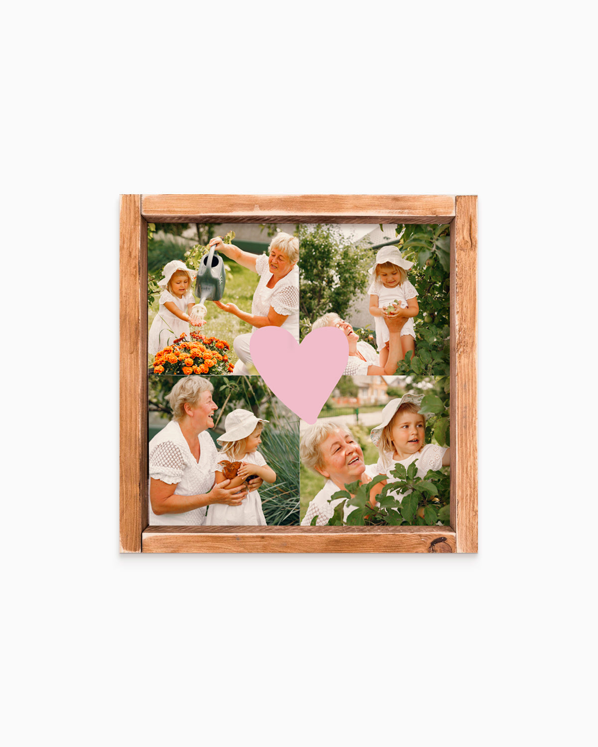 Tavoletta Love Personalizzata con Cornice in Legno