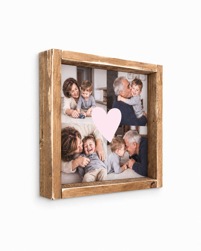 Tavoletta Love Personalizzata con Cornice in Legno