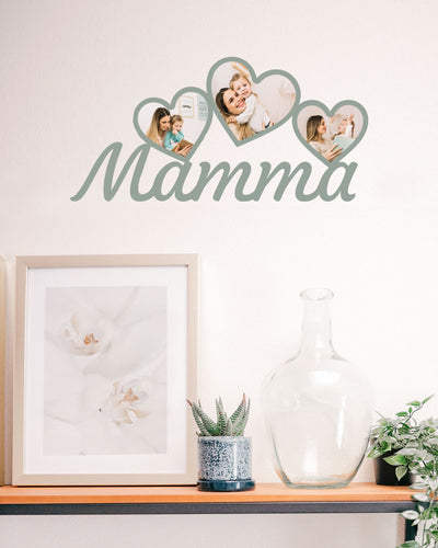 Tavoletta Mamma foto cuori