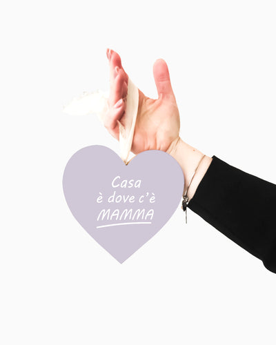 Tavoletta Cuore casa dove c'è mamma