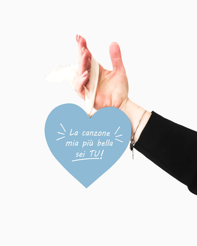 Tavoletta Cuore la canzone mia più bella