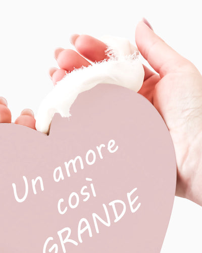 Tavoletta Cuore un amore così grande