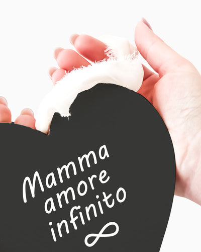 Tavoletta Cuore mamma amore infinito